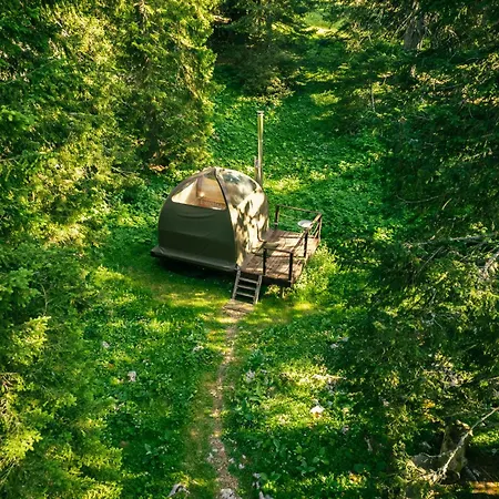 Luxury tent Nuit Insolite En Eco-bivouac A 20min D'annecy